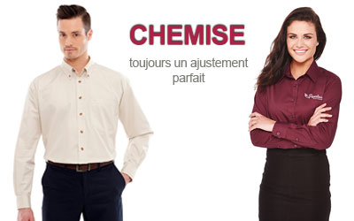 Articles de bureau >> Chemise personnalisé