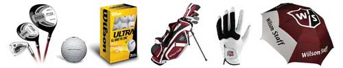 Articles de golf personnalisé de WILSON.